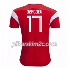 Koszulka Rosja Dzagoev 17 Główna Mistrzostwa Świata 2018 - Koszulki Piłkarskie